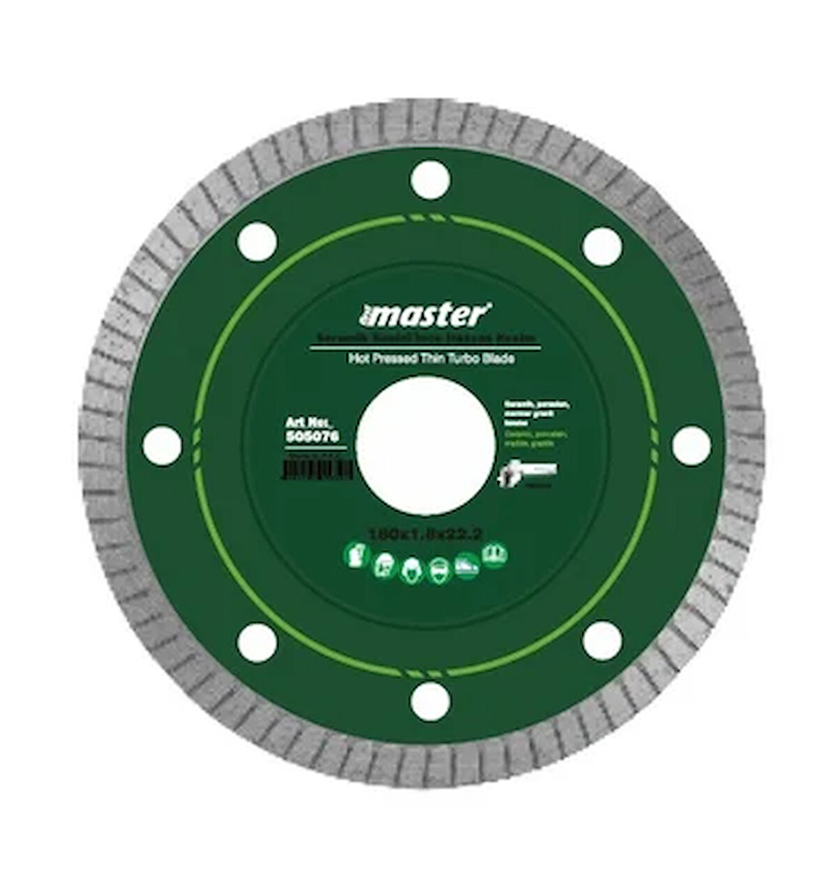 MASTER Seramik Testeresi 115 mm 505075 İnce-Hassas