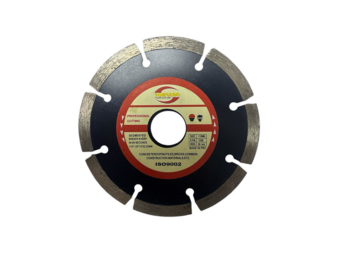 TORNADO  Profesyonel Elmas Daire Testere 115mm