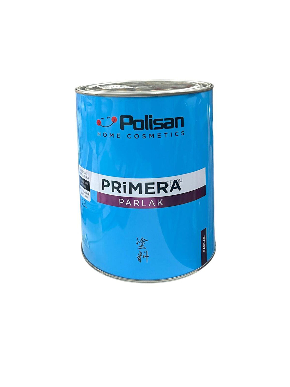 Polisan Primera Parlak Yağlı Boya Siyah 2,5lt