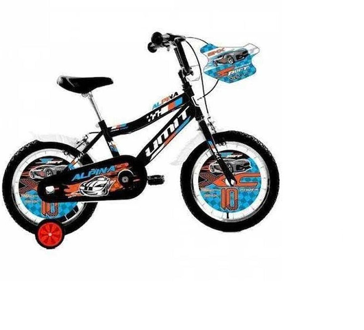 ÜMİT 1647 ALPINA-M-BMX-V ERKEK ÇOCUK BİSİKLETİ 16 JANT SİYAH  MAVİ TURUNCU-1000436864