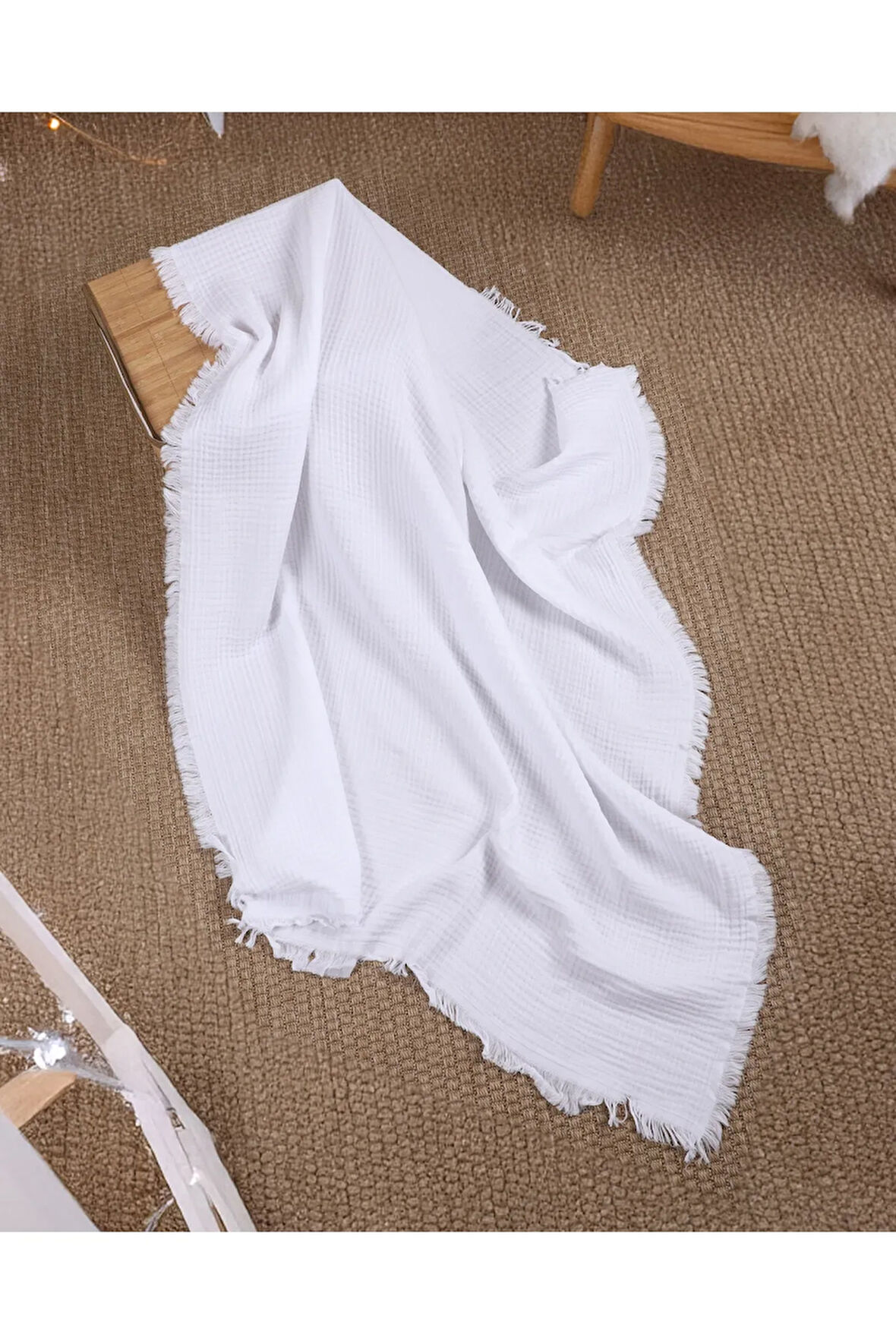 Moniva Home 4 Katlı Müslin Bebek Örtüsü Pikesi