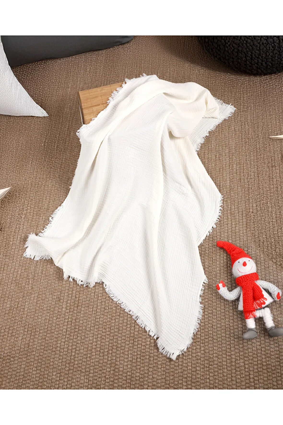 Moniva Home 4 Katlı Müslin Bebek Örtüsü Pikesi