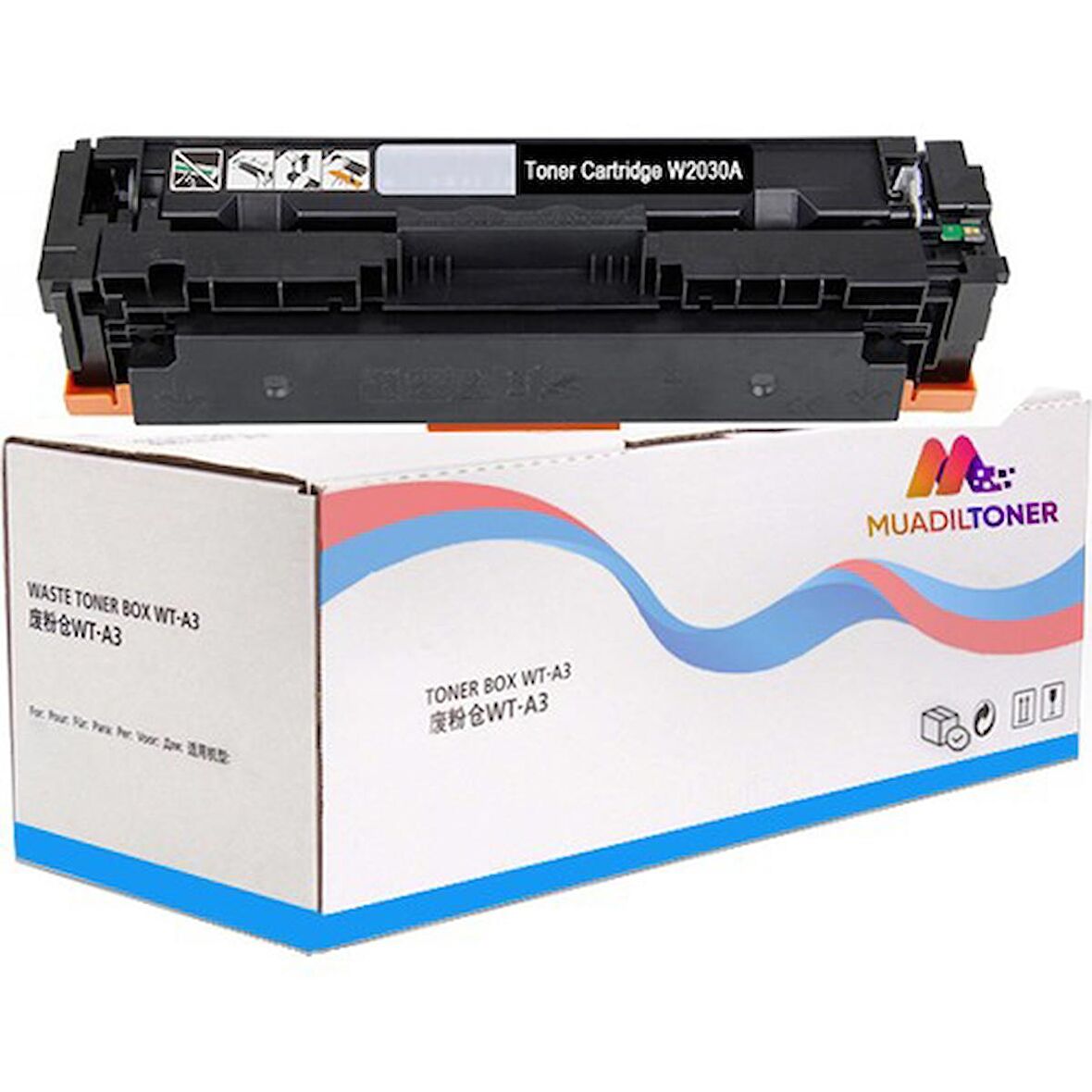 Colorful Toner LBP-664CX Uyumlu Siyah Muadil Toner Chipsiz CRG055