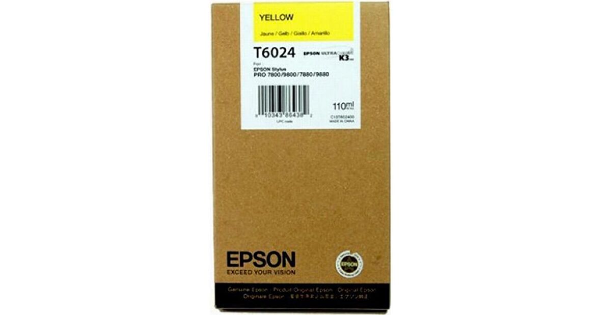 Epson T6024 C13T602400 Sarıı Kartuş