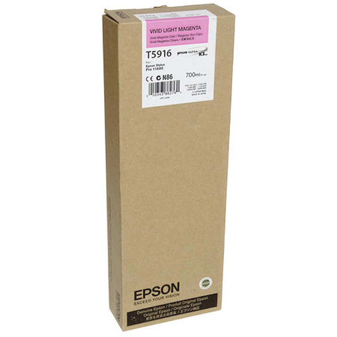 Epson T5916 C13T591600 Açık Kırmızı Kartuş