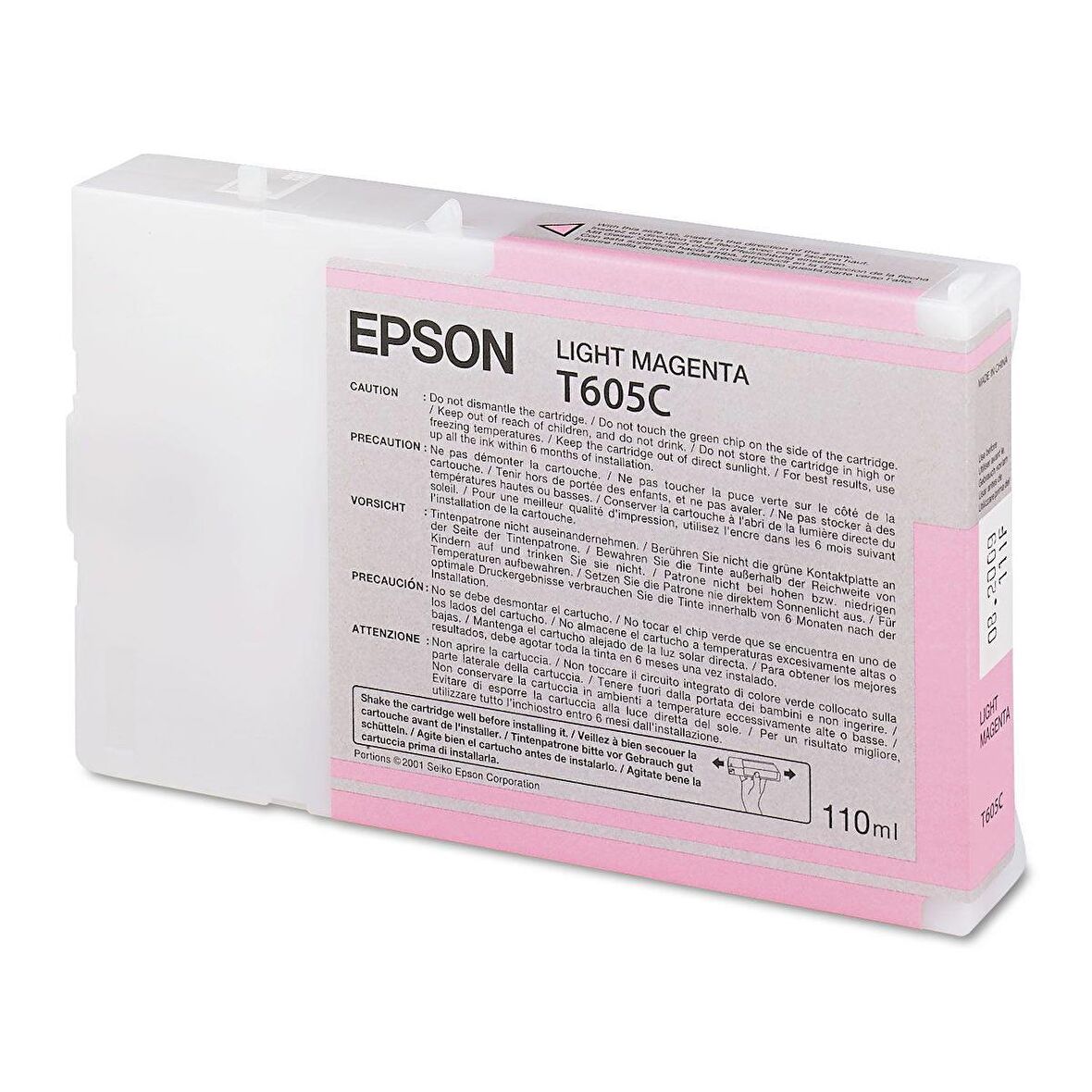 Epson T605C C13T605C00 Açık Kırmızı Kartuş