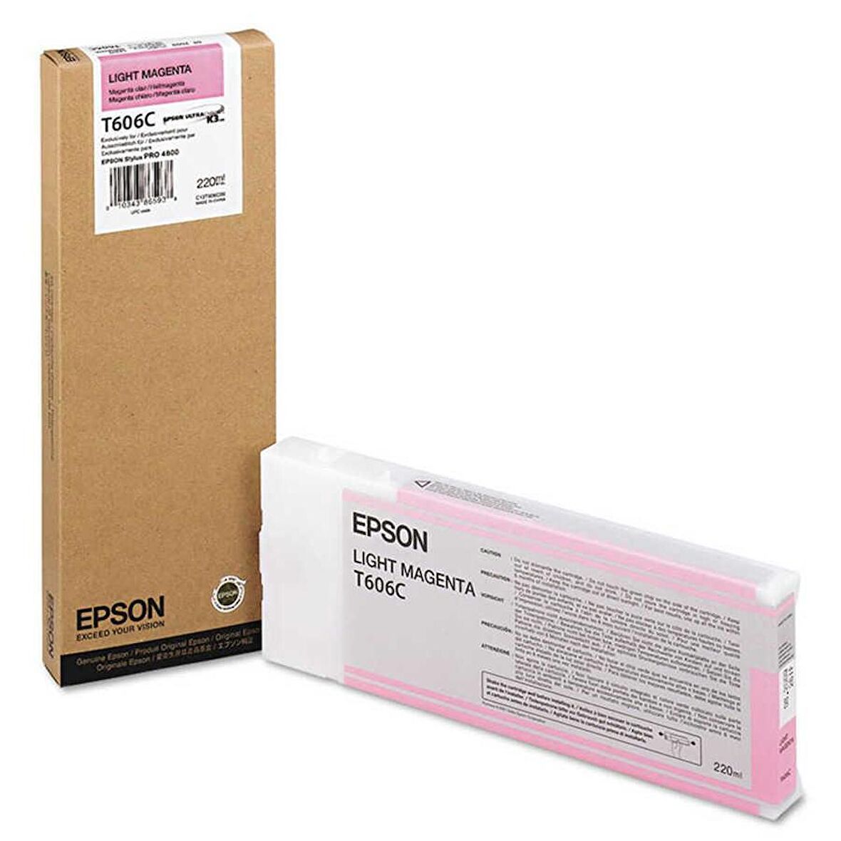 Epson T606C C13T606C00 Açık Kırmızı Kartuş
