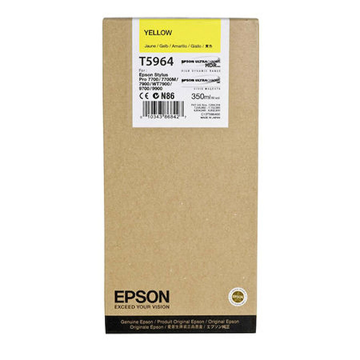 Epson T5964 C13T596400 Sarı Kartuş