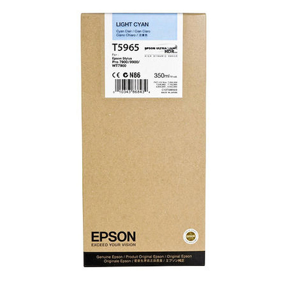 Epson T5965 C13T596500 Açık Mavi Kartuş