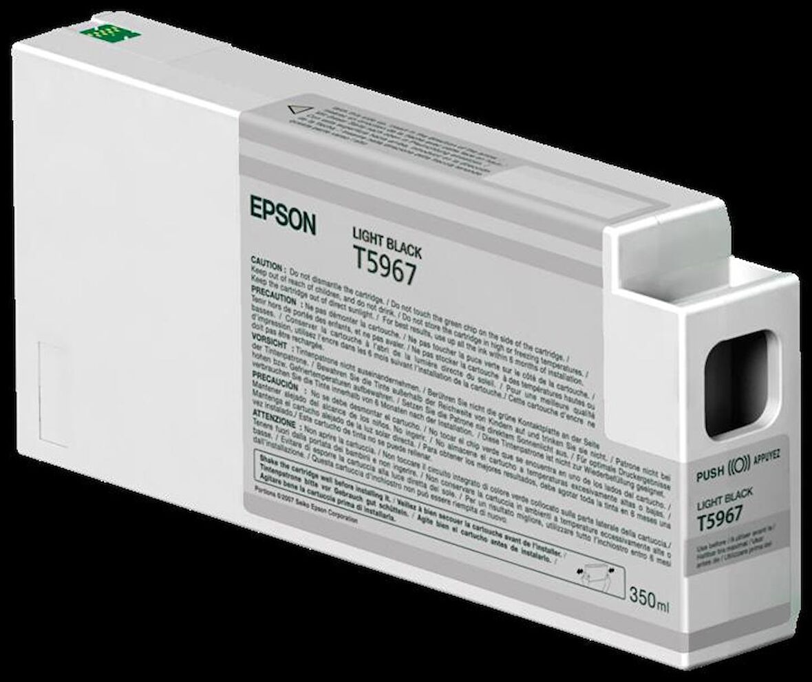 Epson T5967 C13T596700 Açık Siyah Kartuş