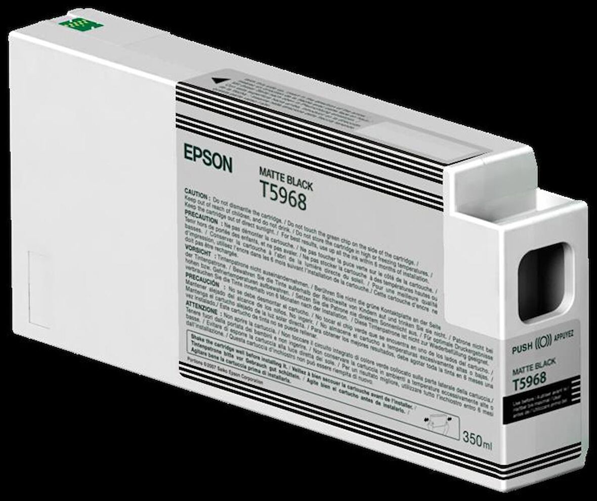 Epson T5968 T596800 Mat Siyah Kartuş Pro 7800 / 7900 / 9800 / 9