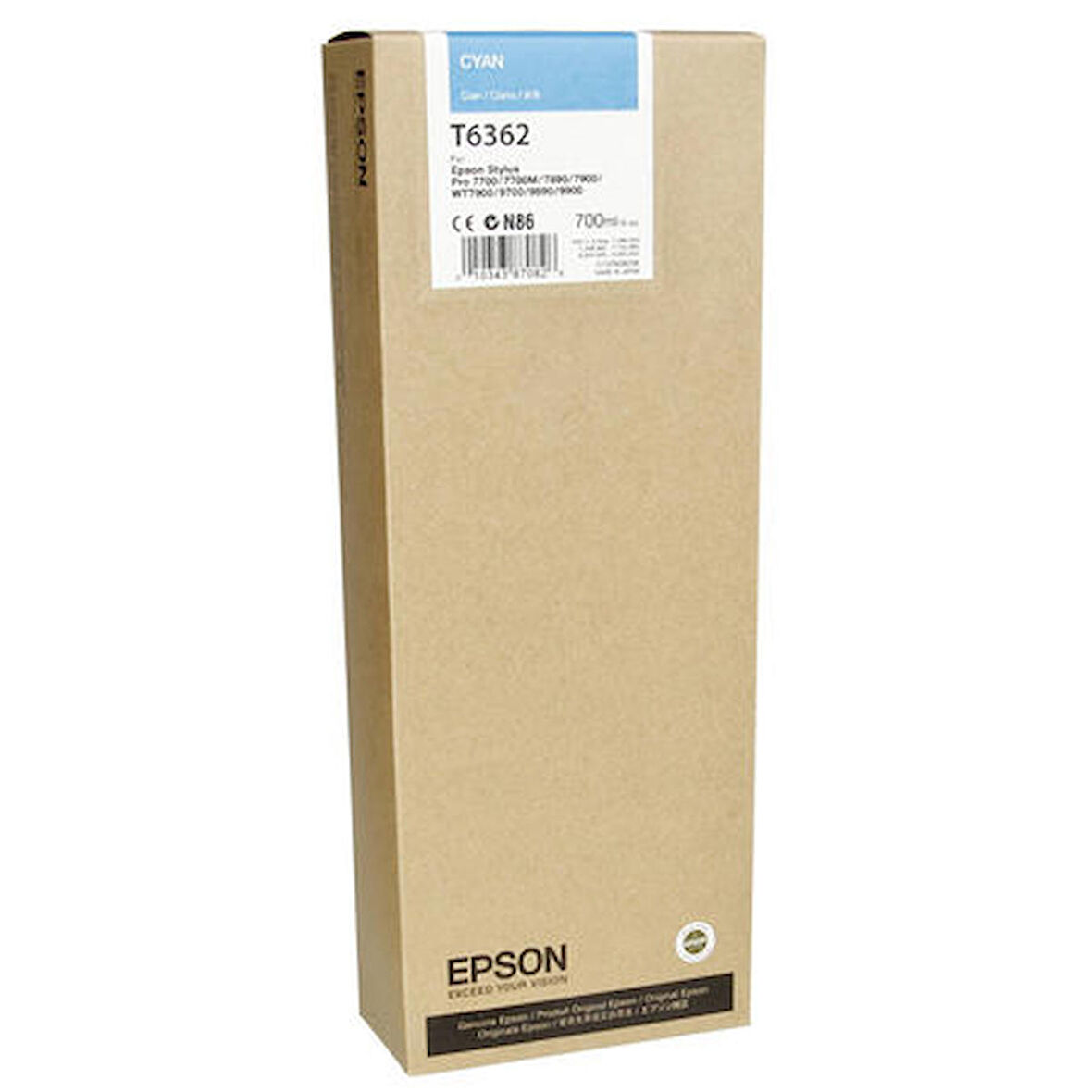 Epson T6362 C13T636200 Mavi Kartuş