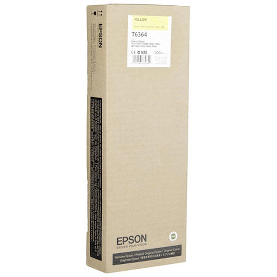 Epson T6364 C13T636400 Sarı Kartuş 2015