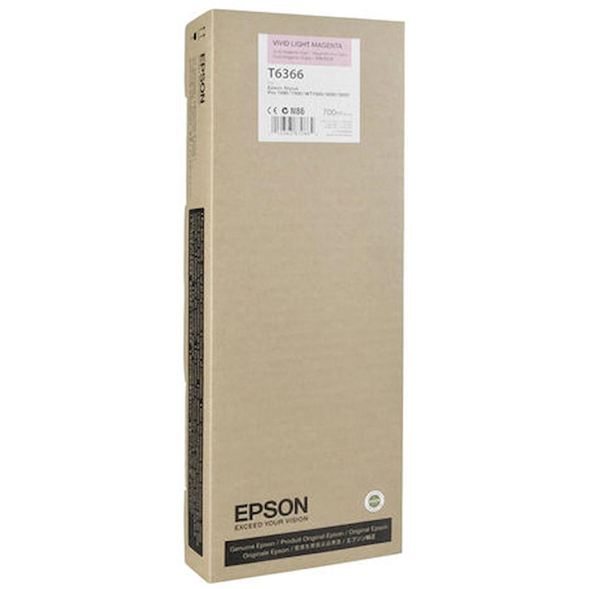 Epson T6366 C13T636600 Açık Kırmızı Kartuş