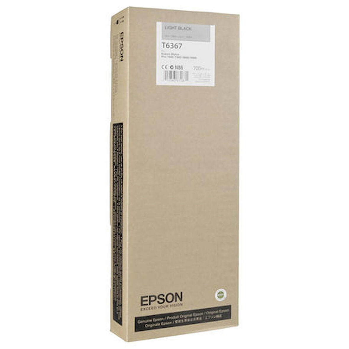 Epson T6367 C13T636700 Açık Siyah Kartuş