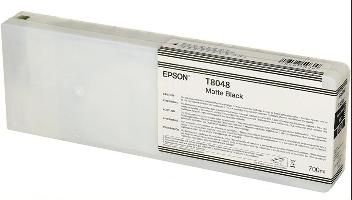 Epson T8048 C13T804800 Mat Siyah Kartuş