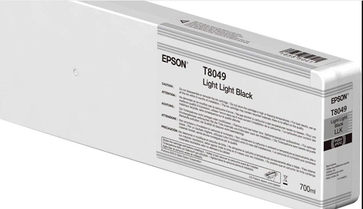 Epson T8049 C13T804900 Açık Açık Siyah Kartuş