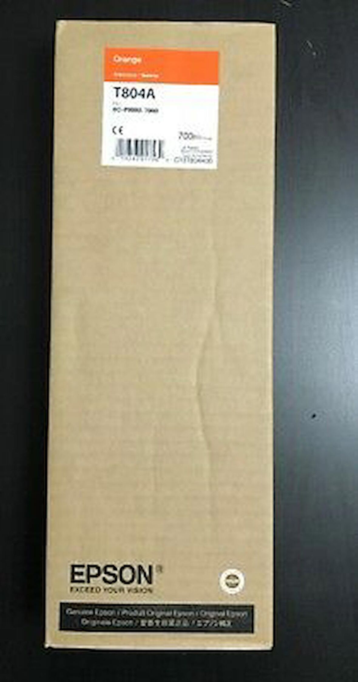 Epson T804A C13T804A00 Turuncu Kartuş