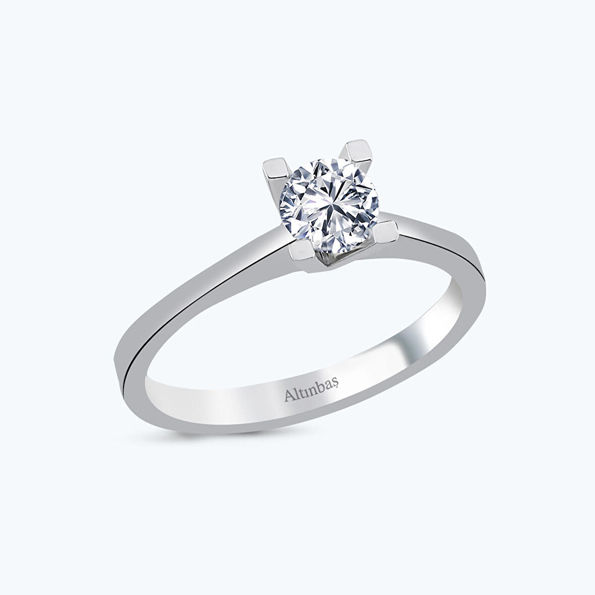 Altın Tektaş Yüzük