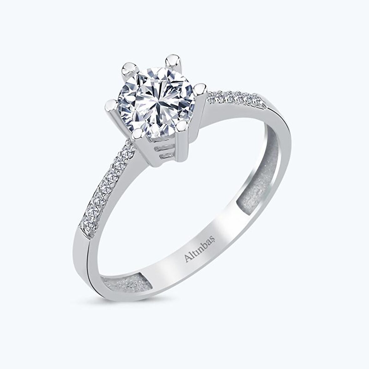 Altın Tektaş Yüzük