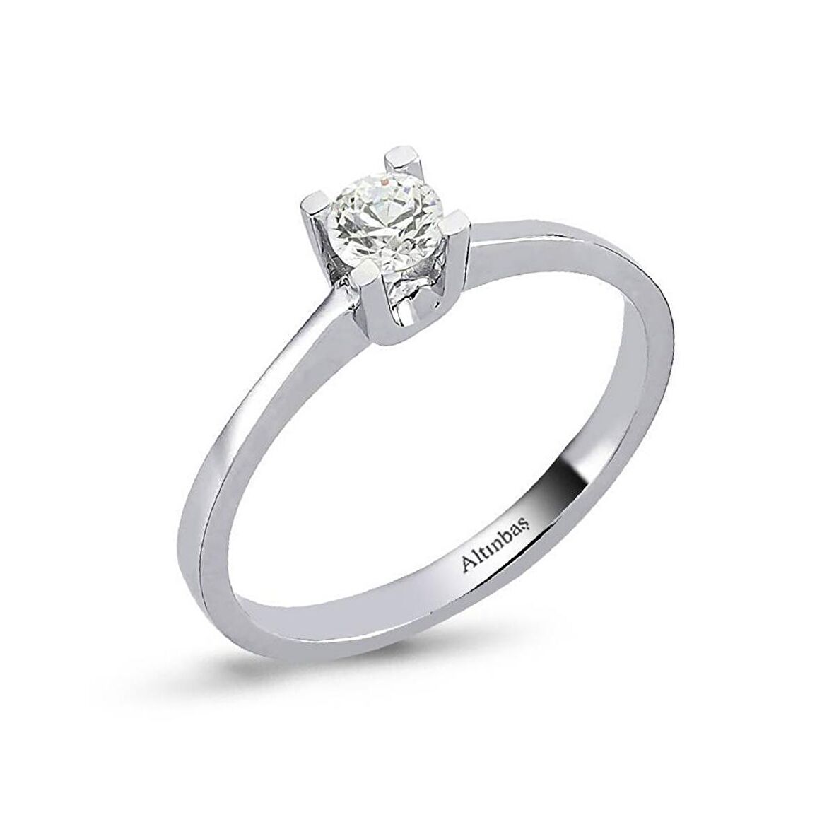 Altın Tektaş Yüzük