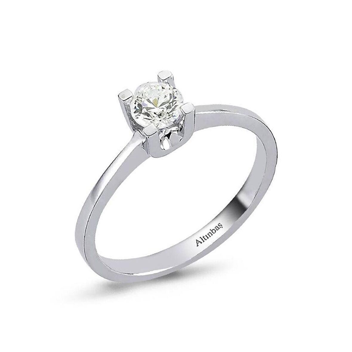 Altın Tektaş Yüzük