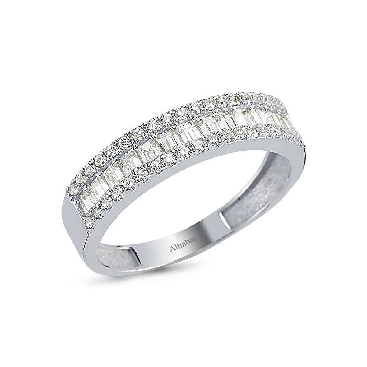 Altın Yarım Tur Yüzük