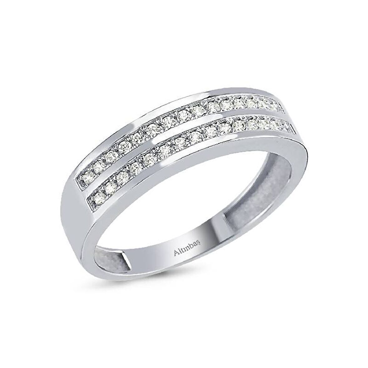 Altın Yarım Tur Yüzük