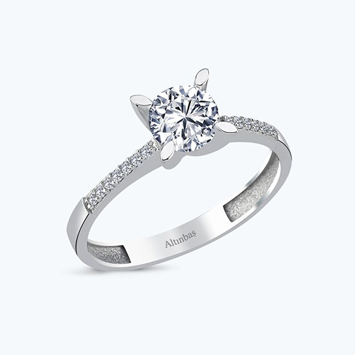 Altın Tektaş Yüzük