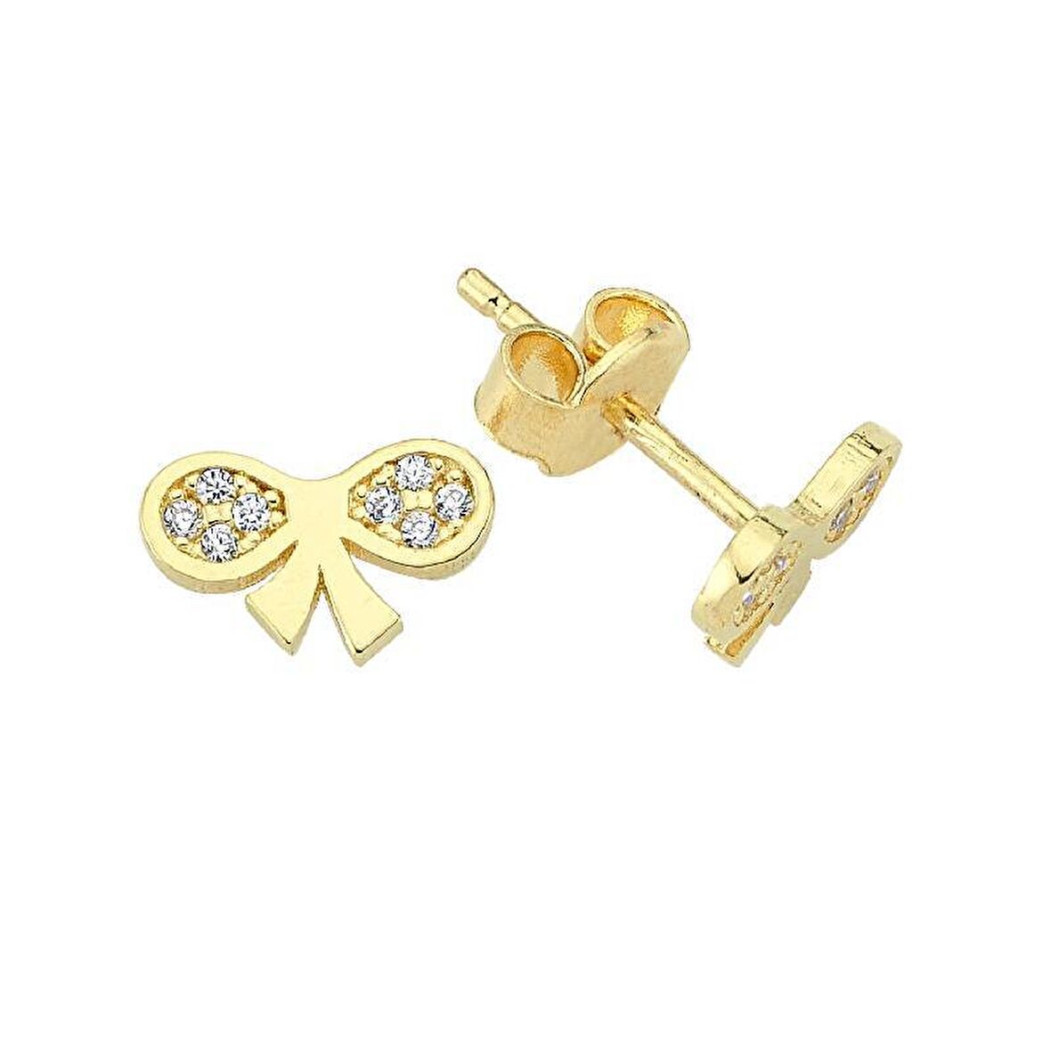 Altın Çocuk Fiyonk Küpe