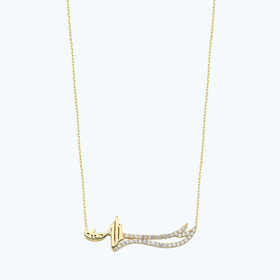 Altın Zülfikar Kılıç Kolye