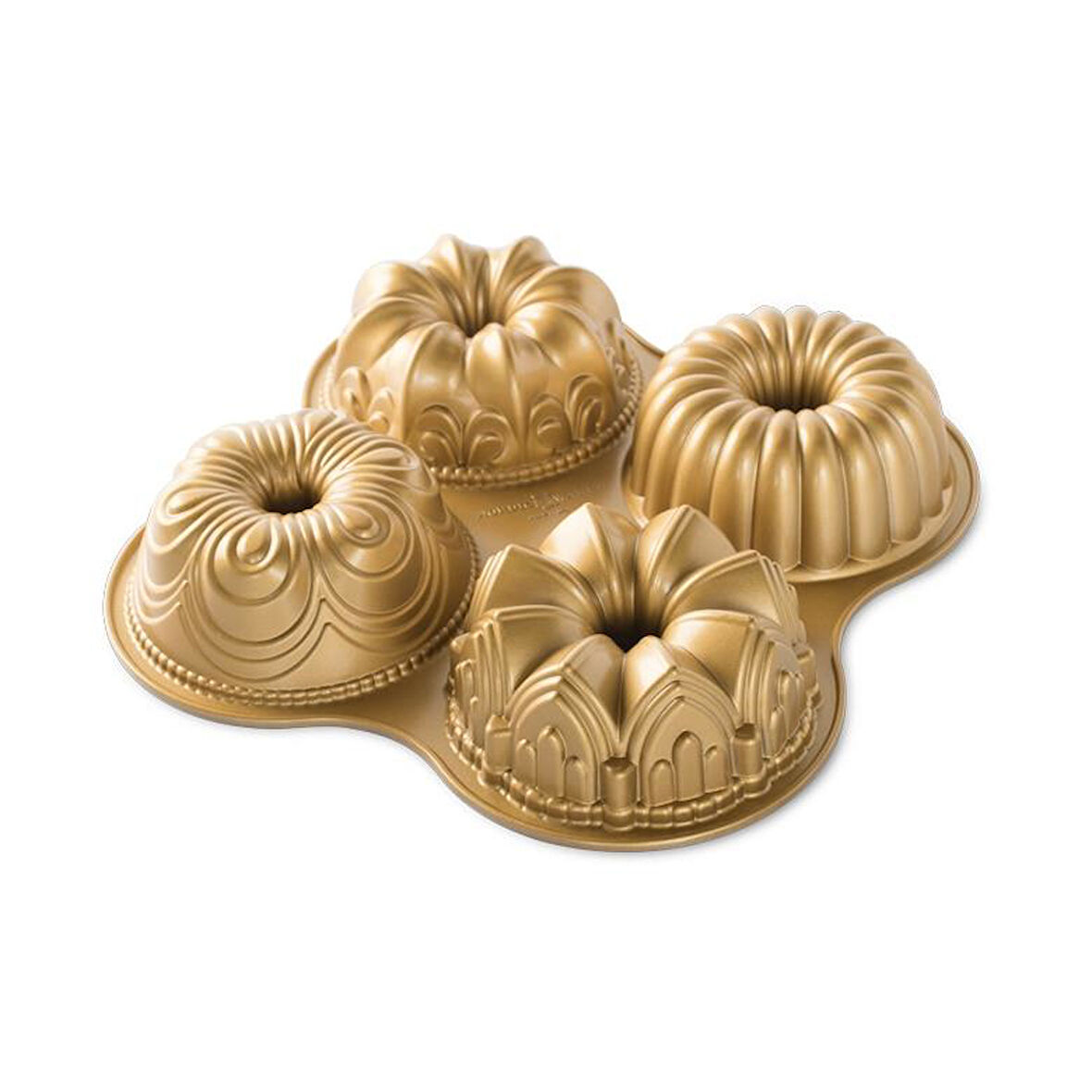Nordicware 4´lü Bundt Şekilleri Kek Kalıbı
