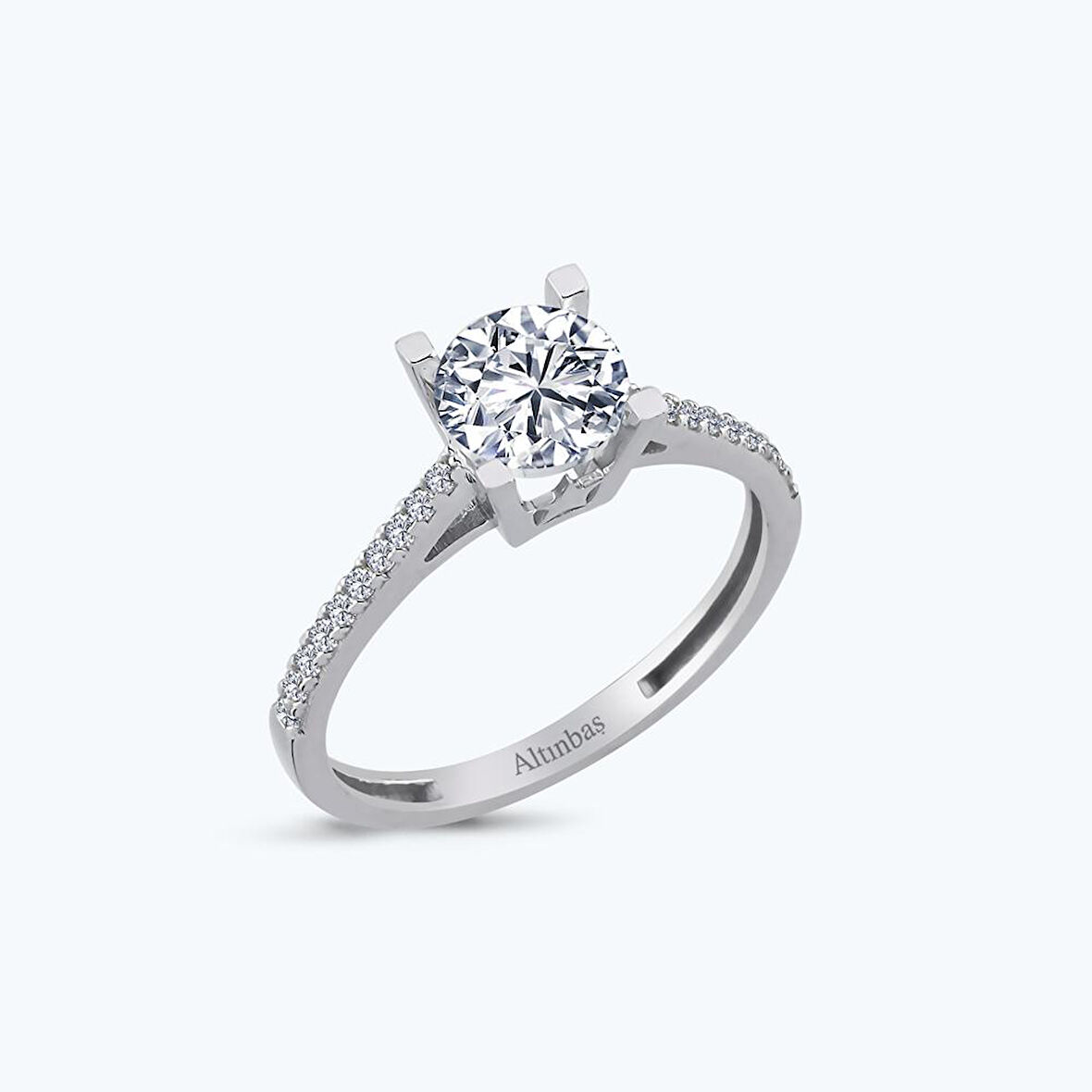 Altın Tektaş Yüzük