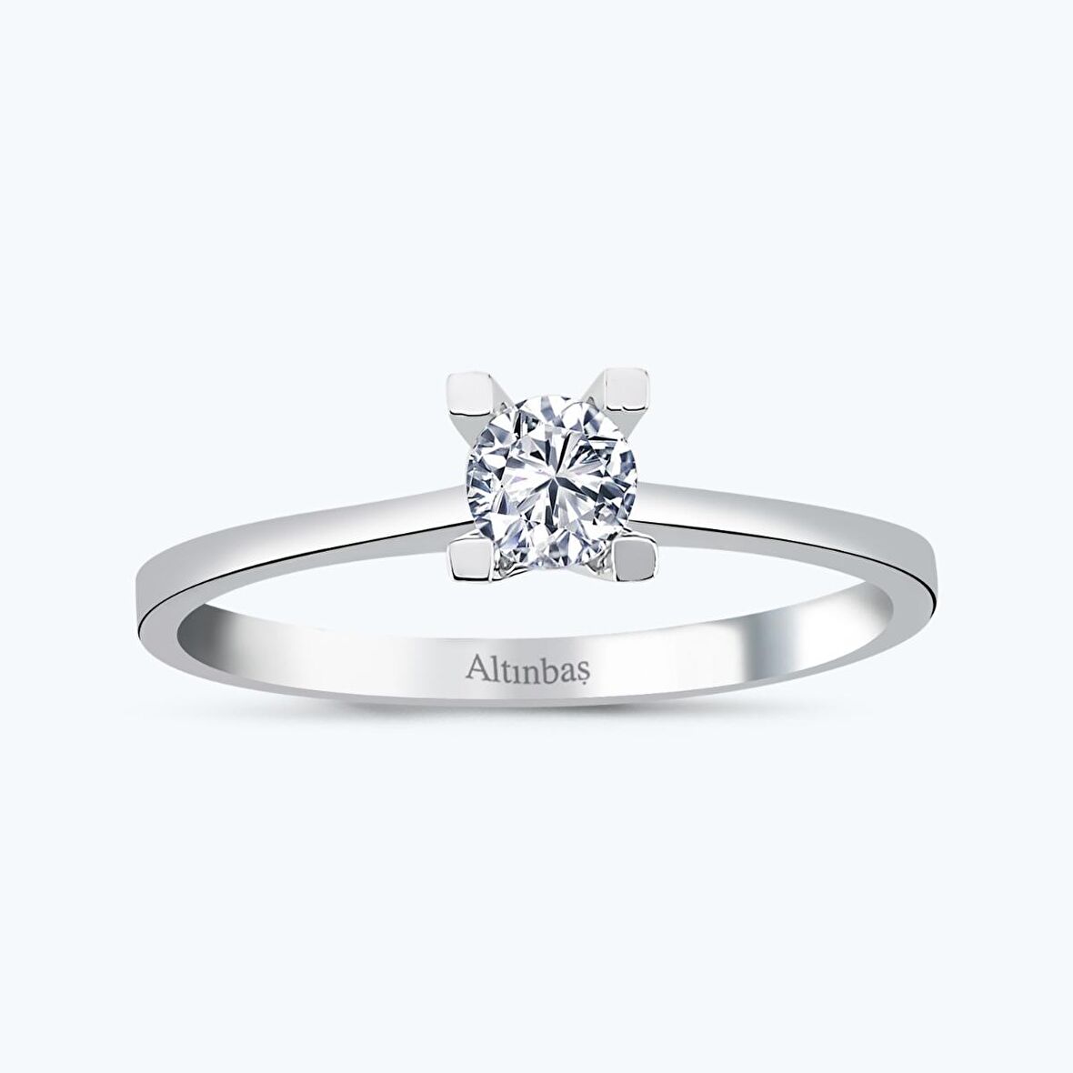 Altın Tektaş Yüzük