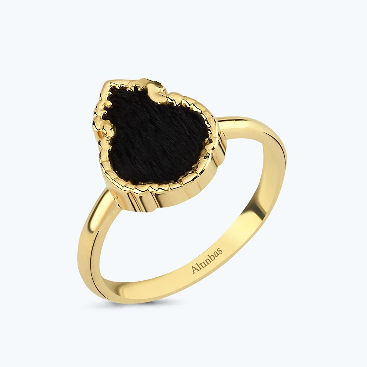 Altın Tesir Kiswa Yüzük