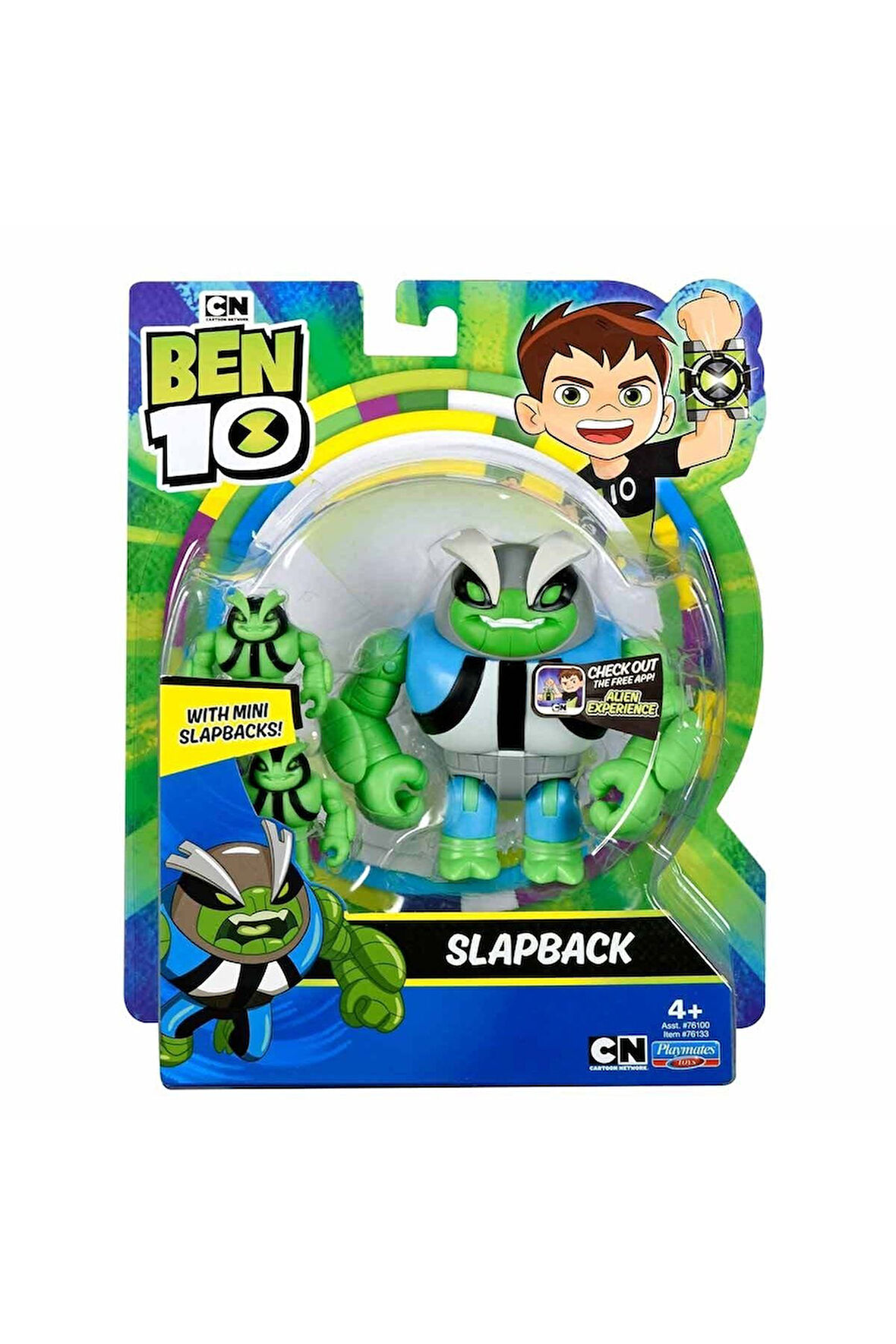 Ben 10 Slapback Figür 3lü Ben 10 Slapback Aksiyon Figürü Benten Figür Slapback