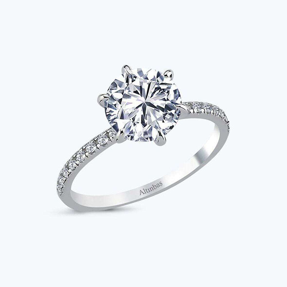 Altın Tektaş Yüzük