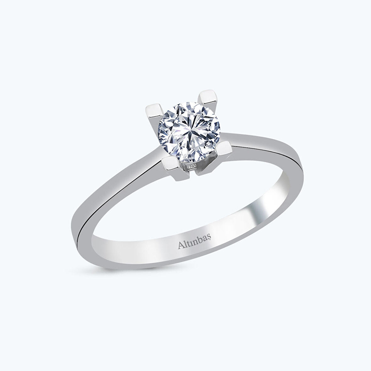 Altın Tektaş Yüzük