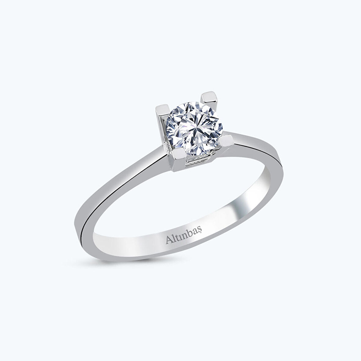 Altın Tektaş Yüzük