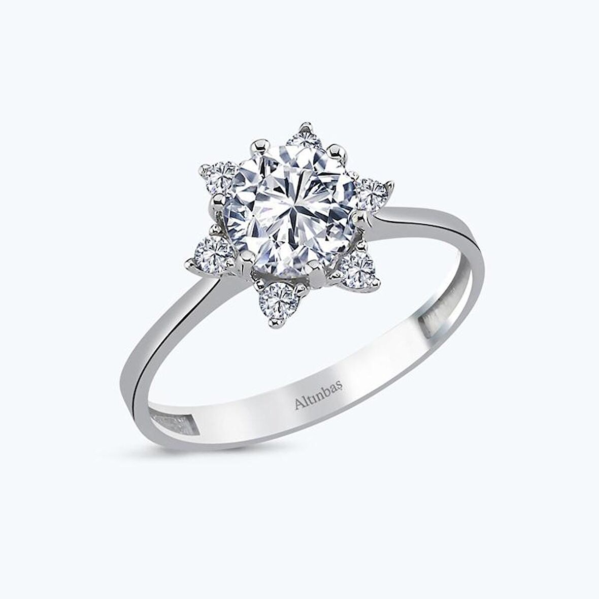 Altın Tektaş Yüzük