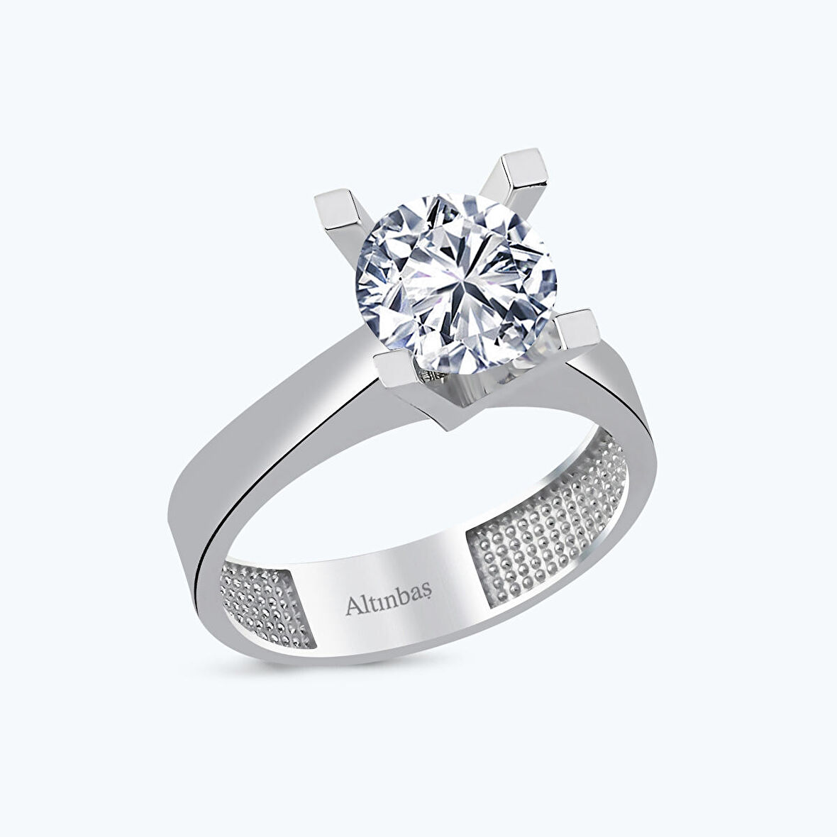 Altın Tektaş Yüzük