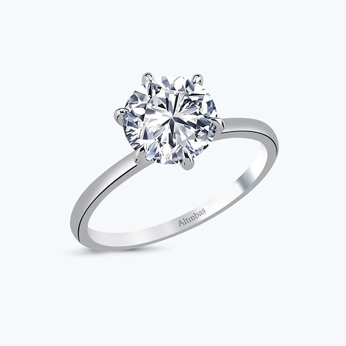 Altın Tektaş Yüzük