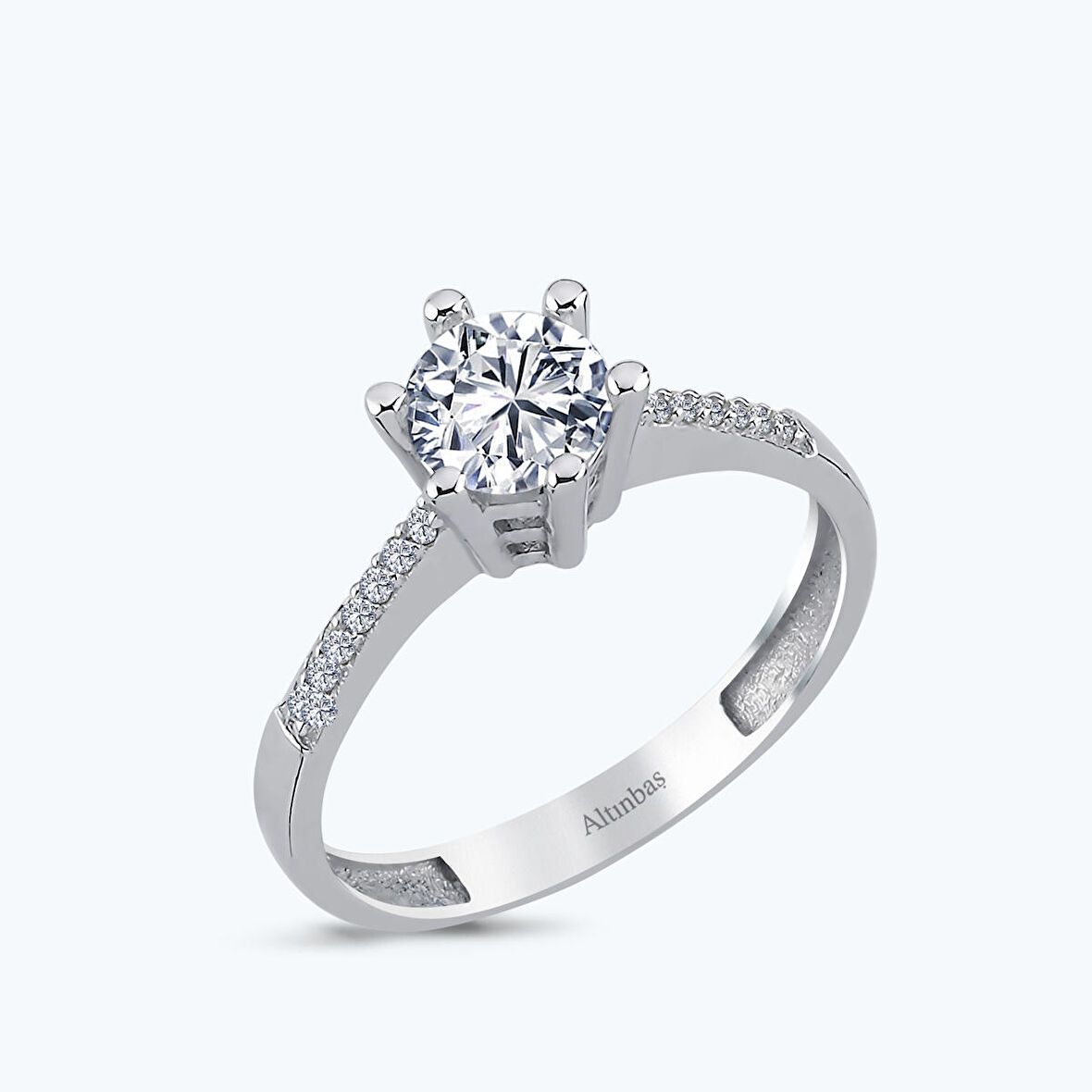 Altın Tektaş Yüzük