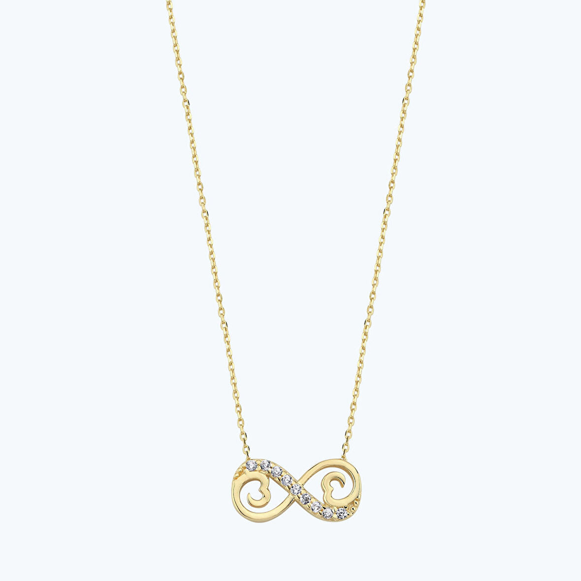 Altın Sonsuzluk Kolye