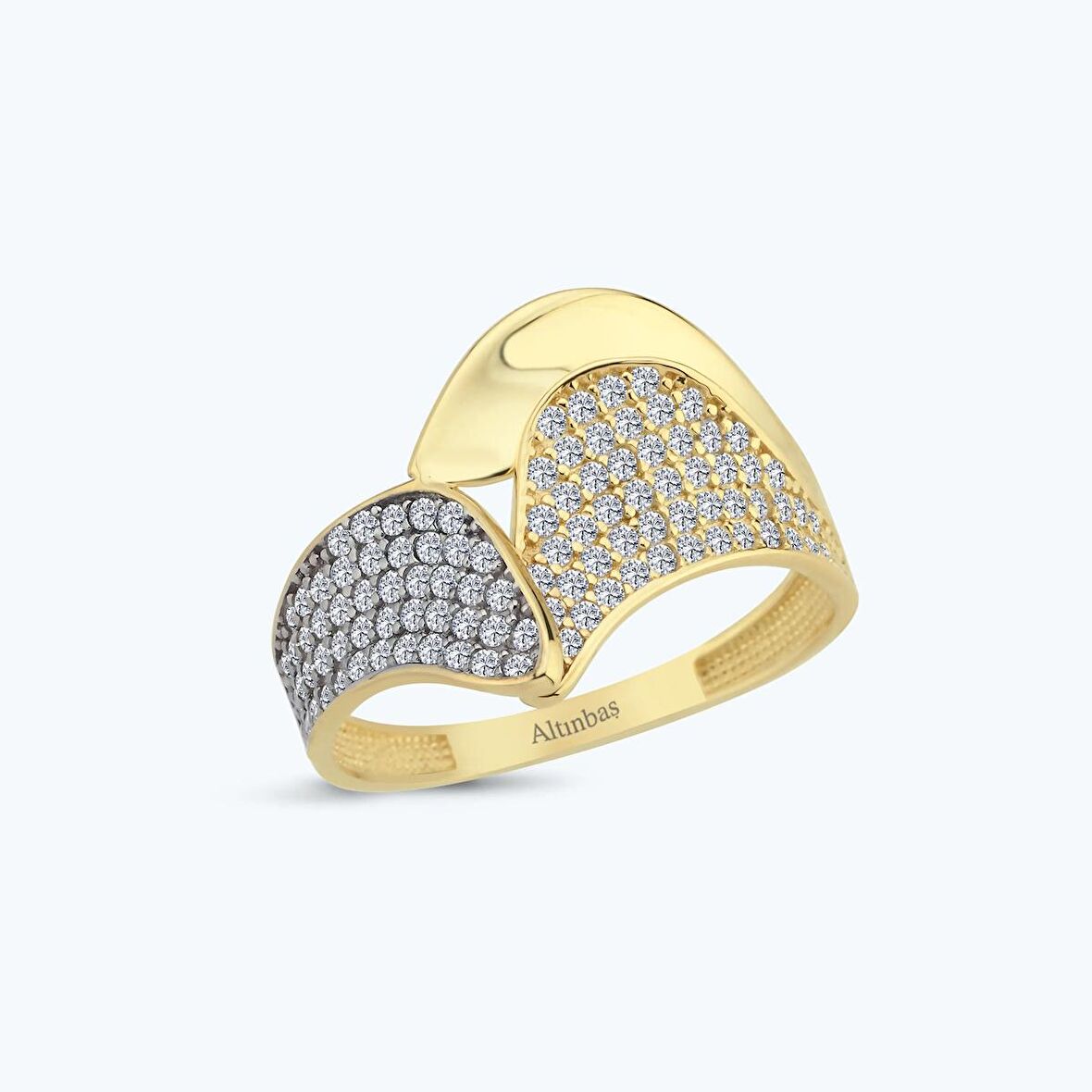 Altın Taşlı Yüzük