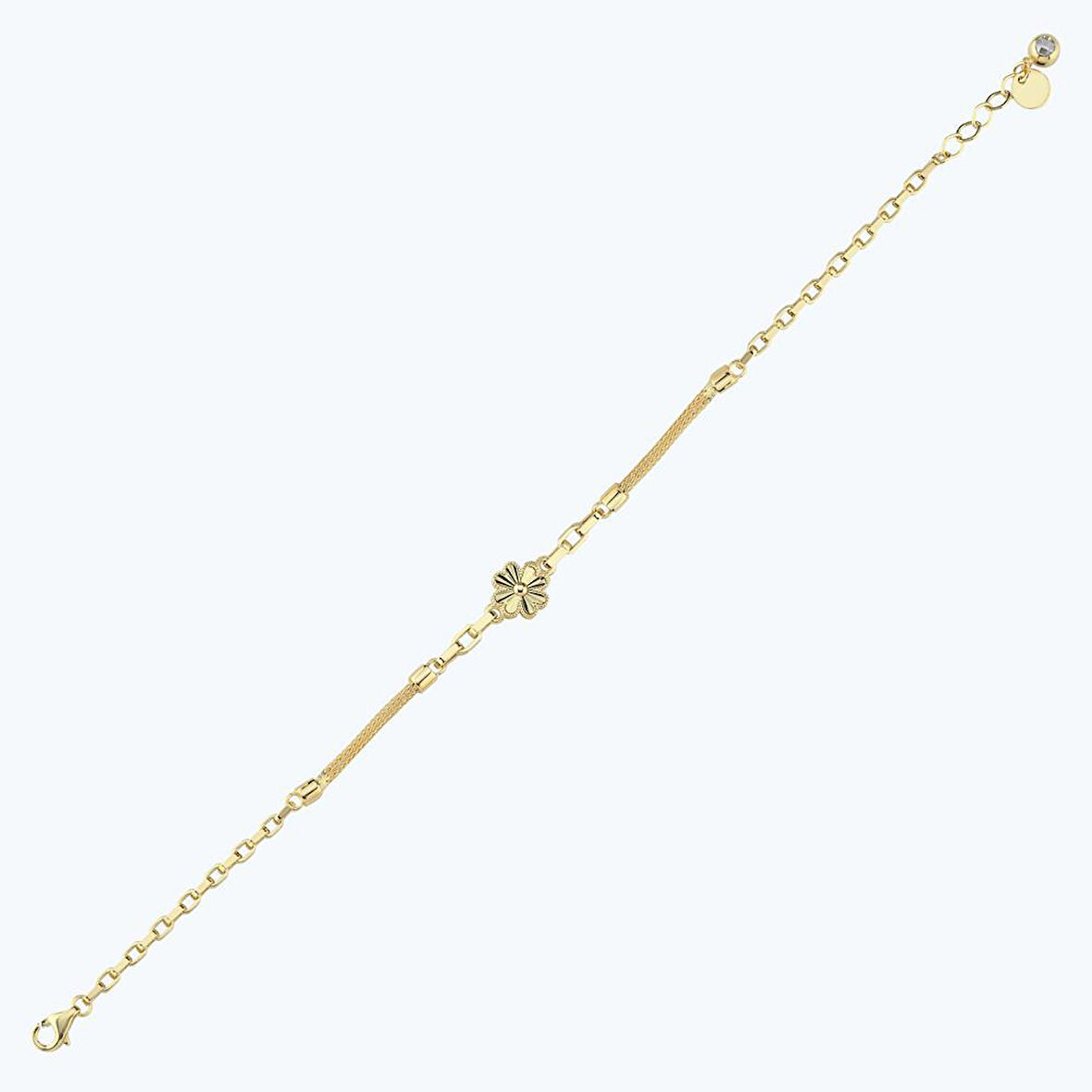 Altın Yonca Bileklik
