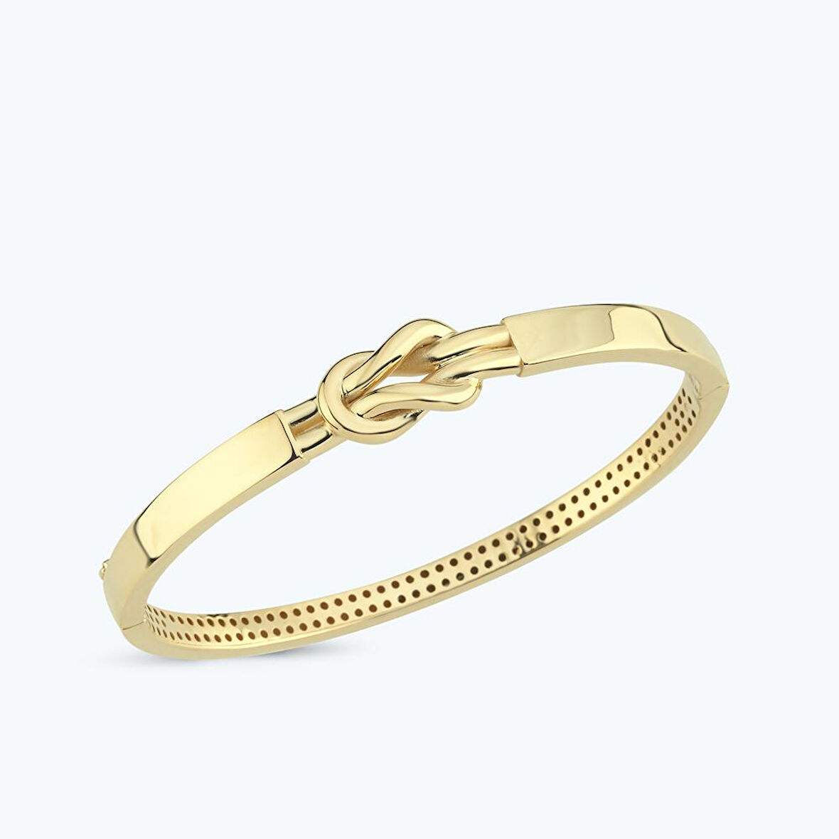 Altın Düğüm Kelepçe Bilezik