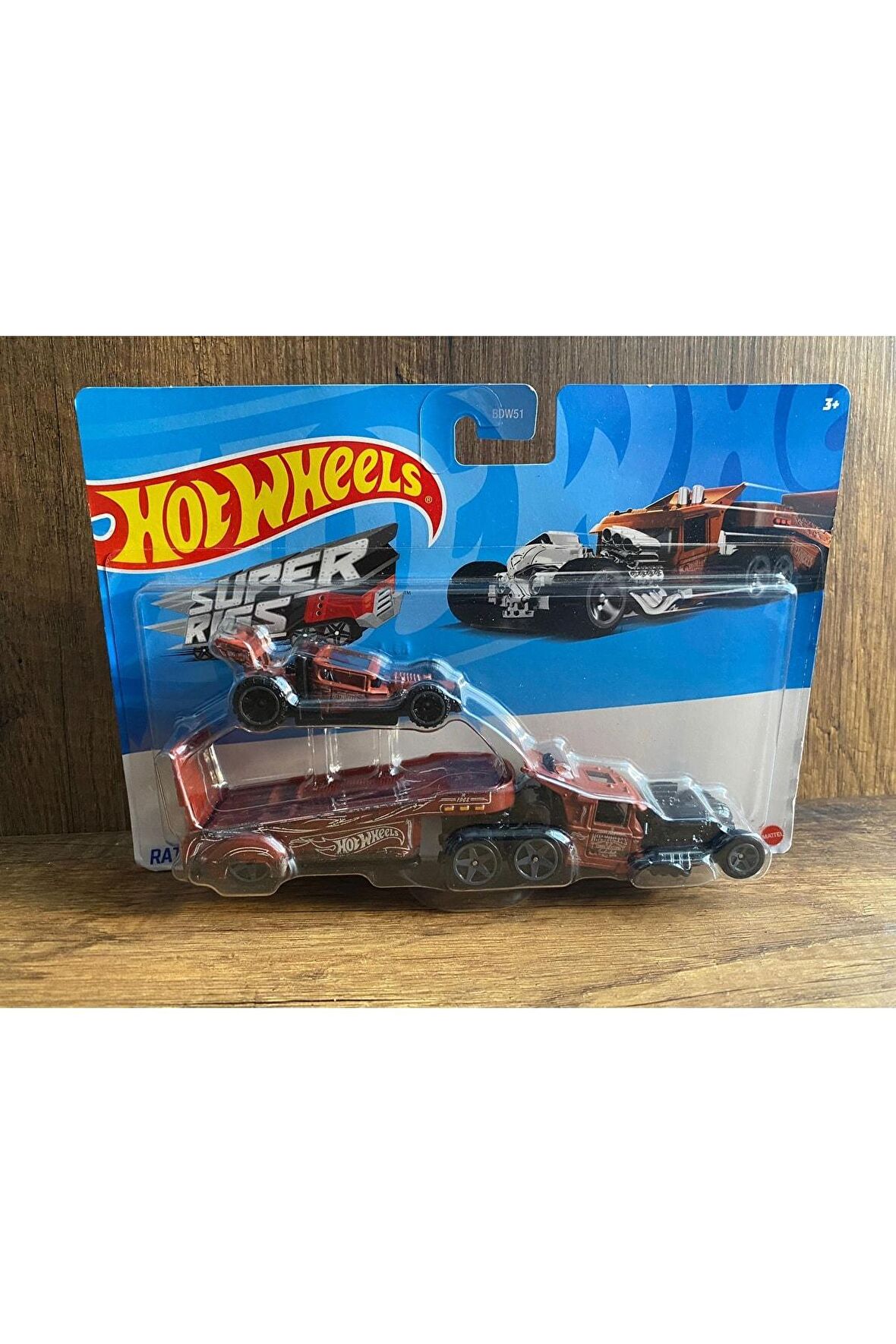 Hot Wheels Taşıyıcı Tırlar Rat Rıg Orjinal Hot Wheels Tır