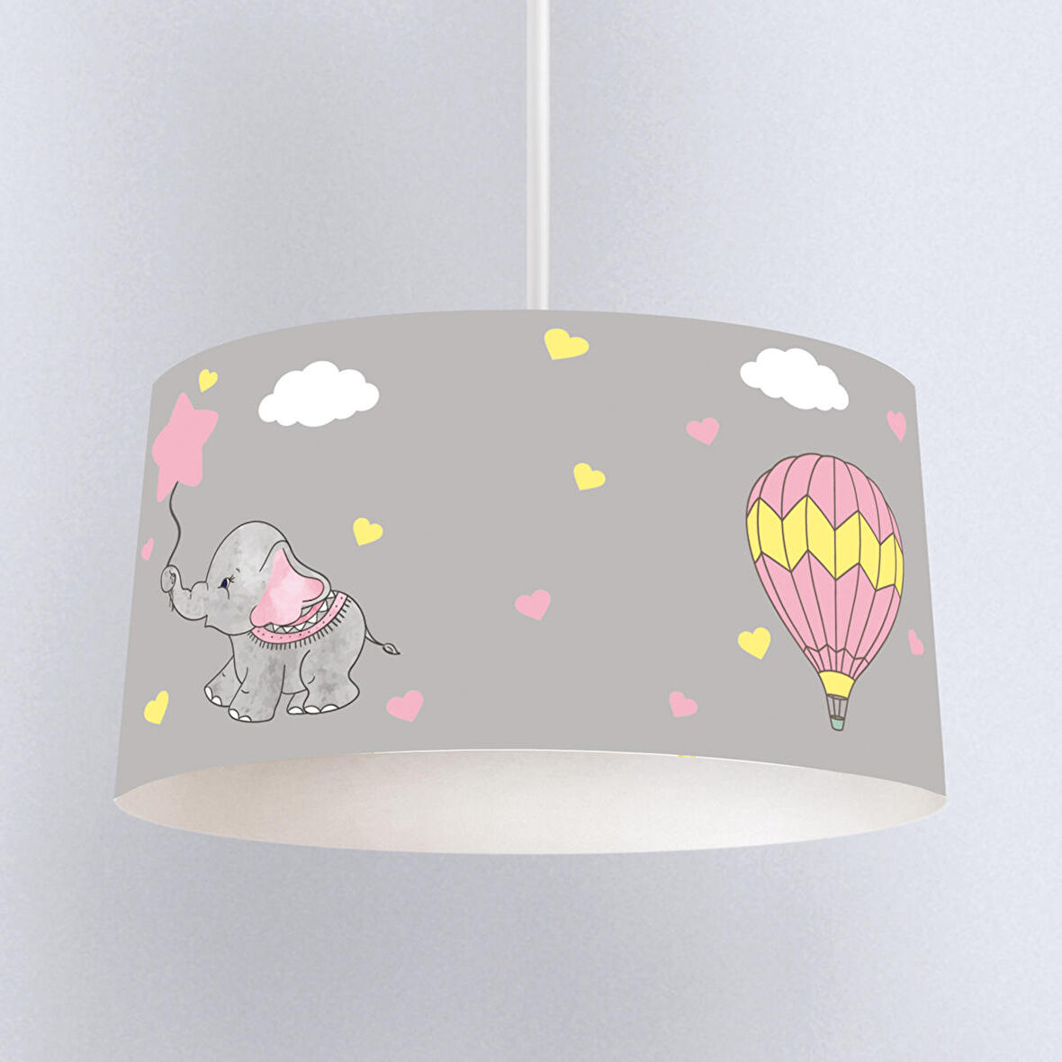 Çocuk Odası Dijital Baskılı Sarkıt Avize Model 121