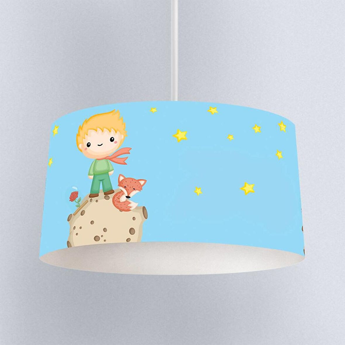 Çocuk Odası Dijital Baskılı Sarkıt Avize Model 129